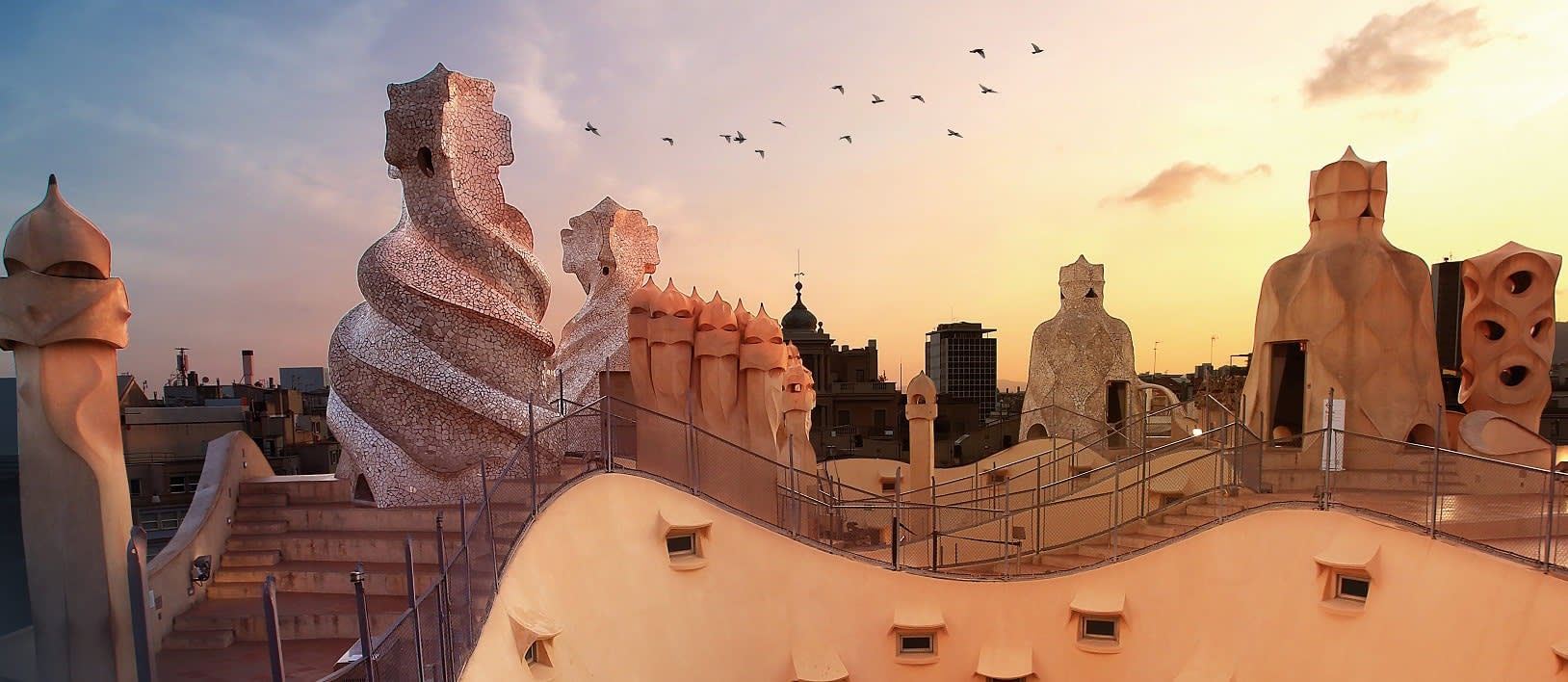 Casa Milà- Gaudí Buildings in Barcelona